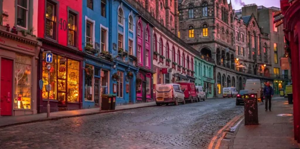 British Airways Edinburgh Office in Scotland