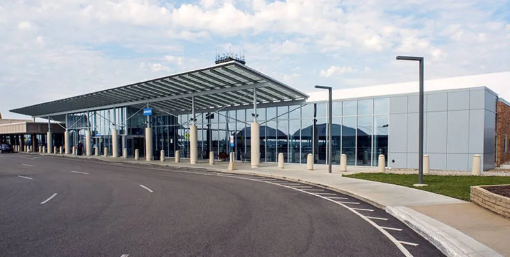 Frontier Airlines Akron Canton Airport office in Ohio